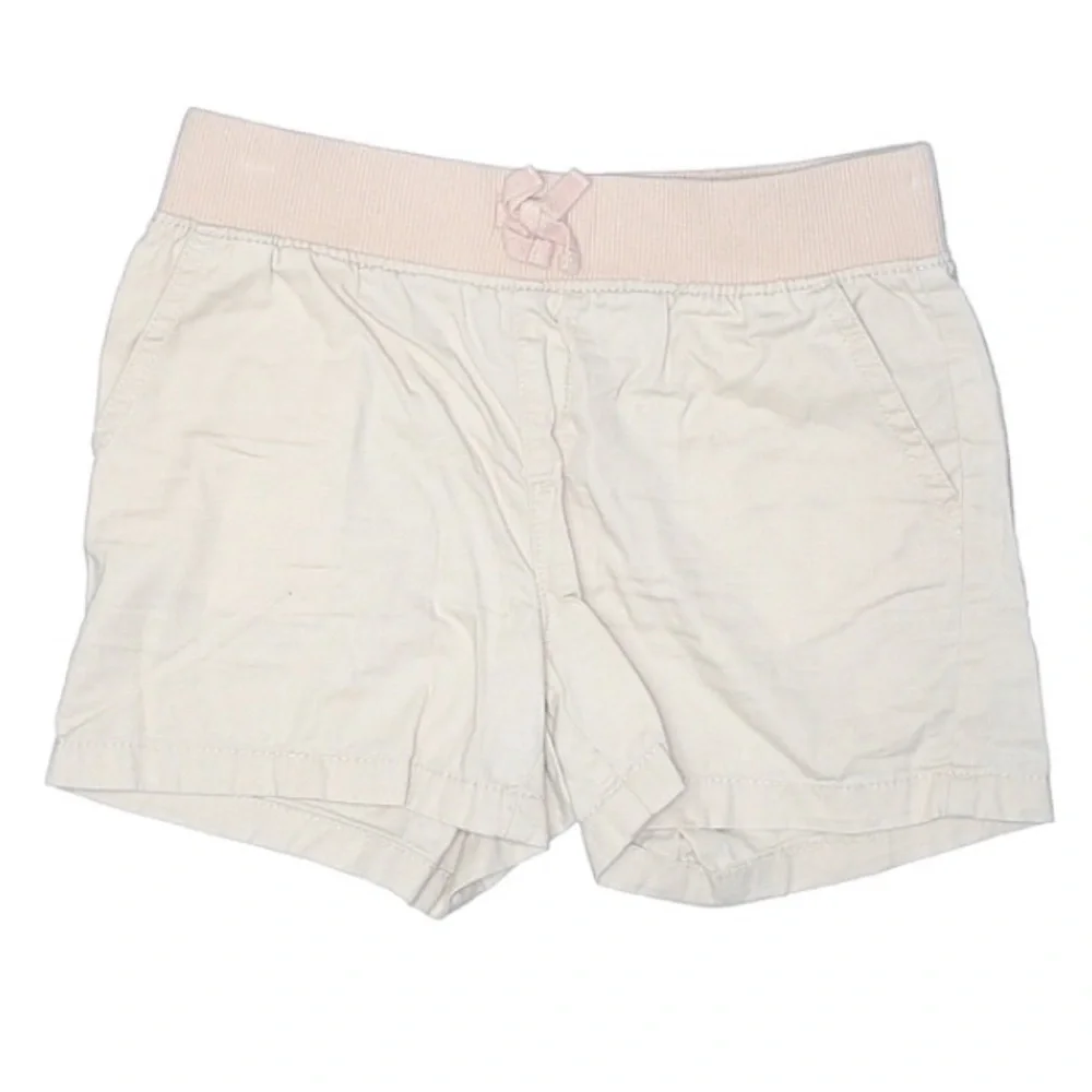 Children’s place casual tan khaki kids elastic waist short 10